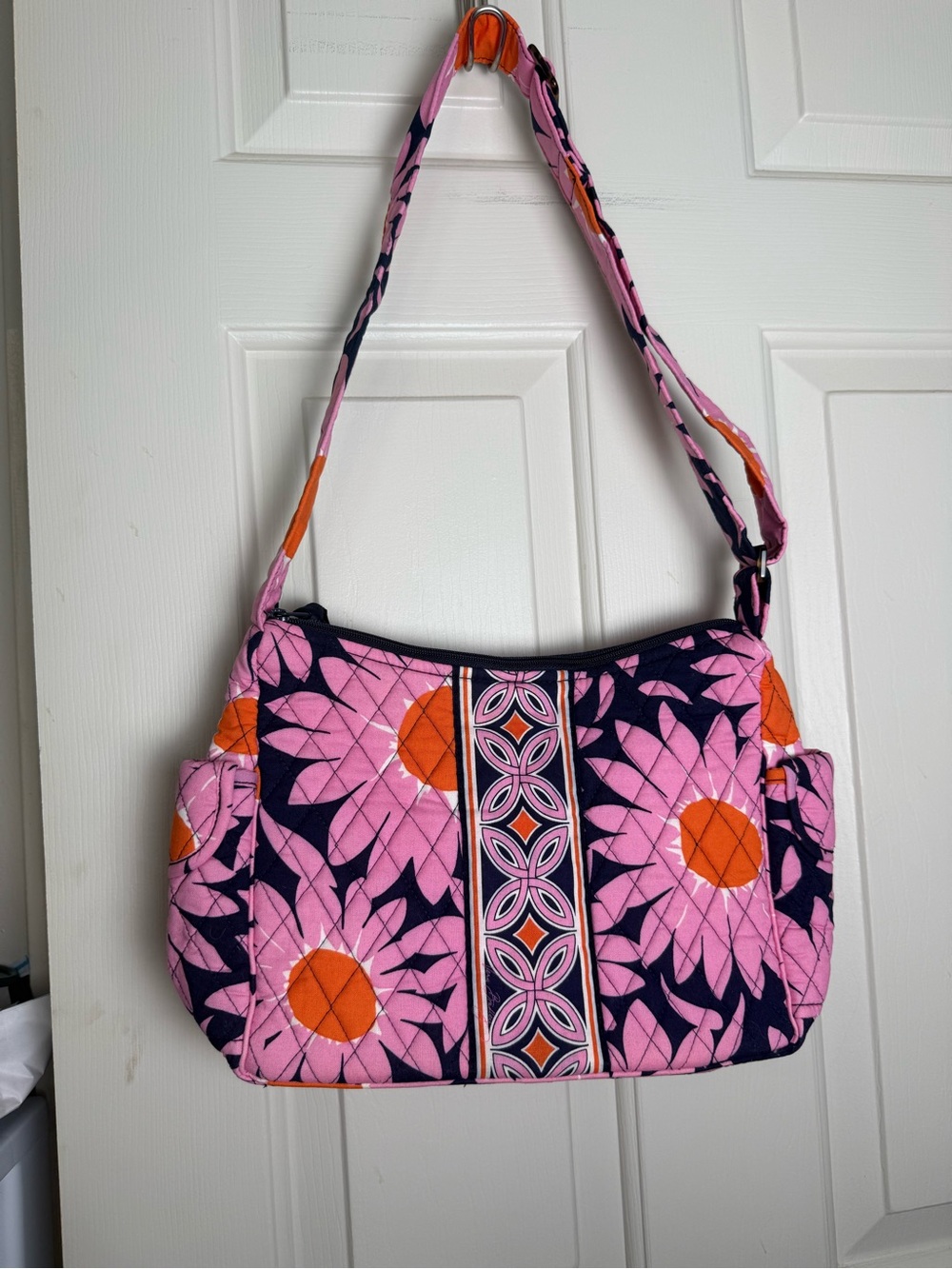 EUC Vera Bradley Loves Me On the Go Shoulder Bag Retired Floral Purse